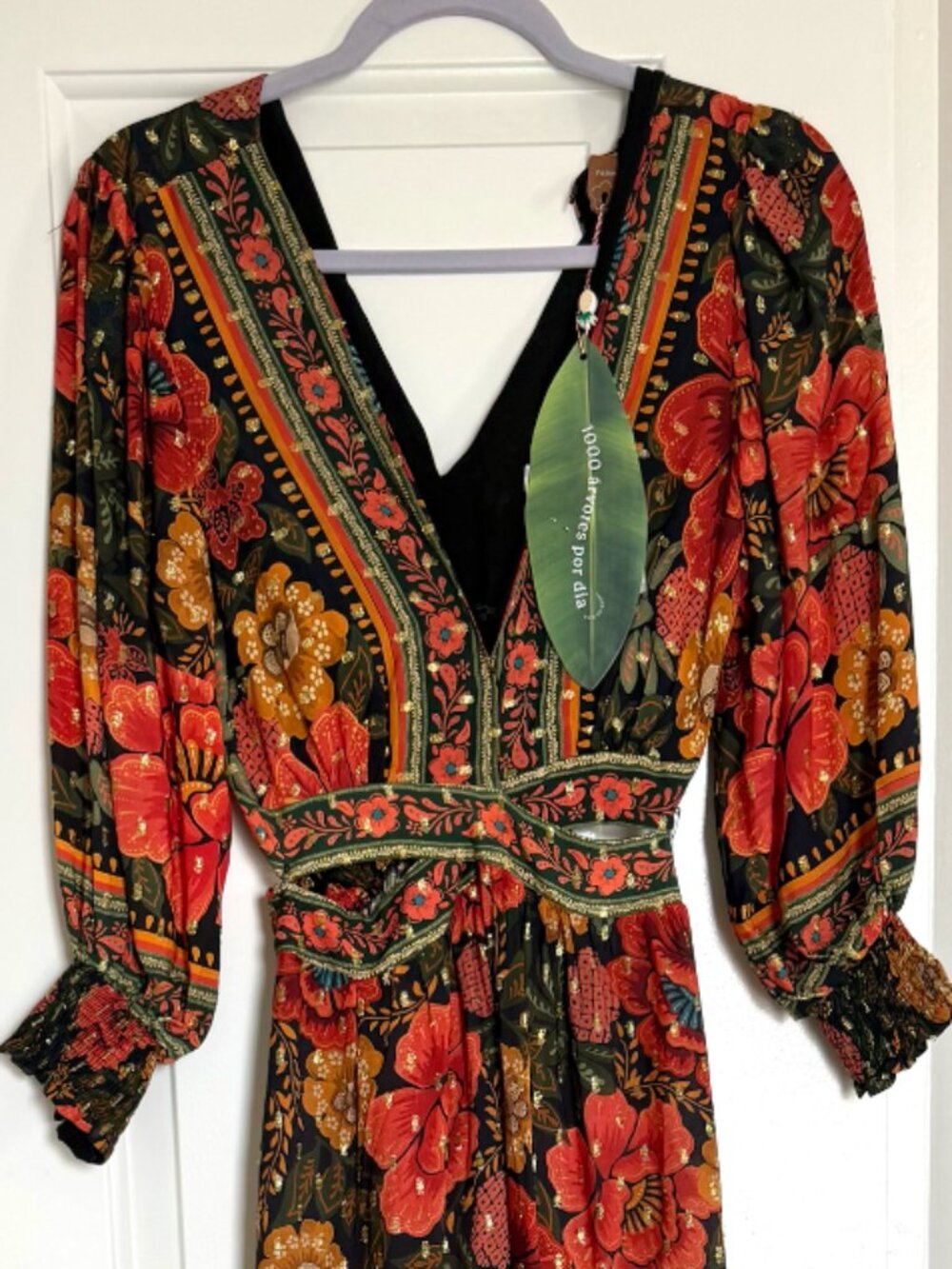 FARM Rio Majestic Garden Dress NWT